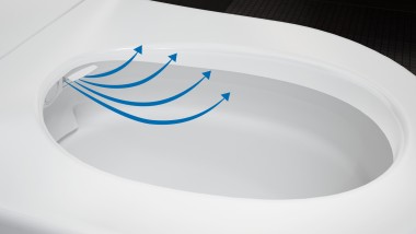 Föhnfunktion vom Geberit AquaClean Dusch-WC Mera Comfort